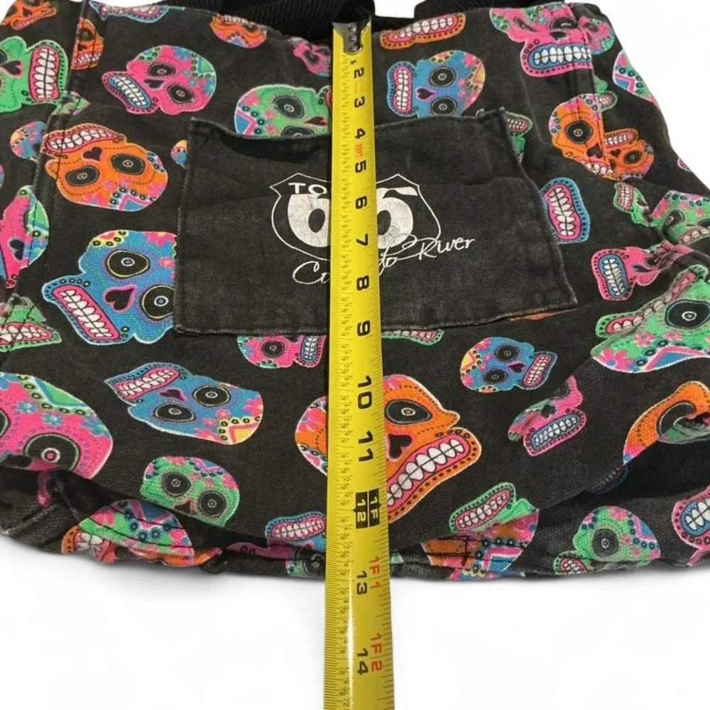 N/A colorful skull